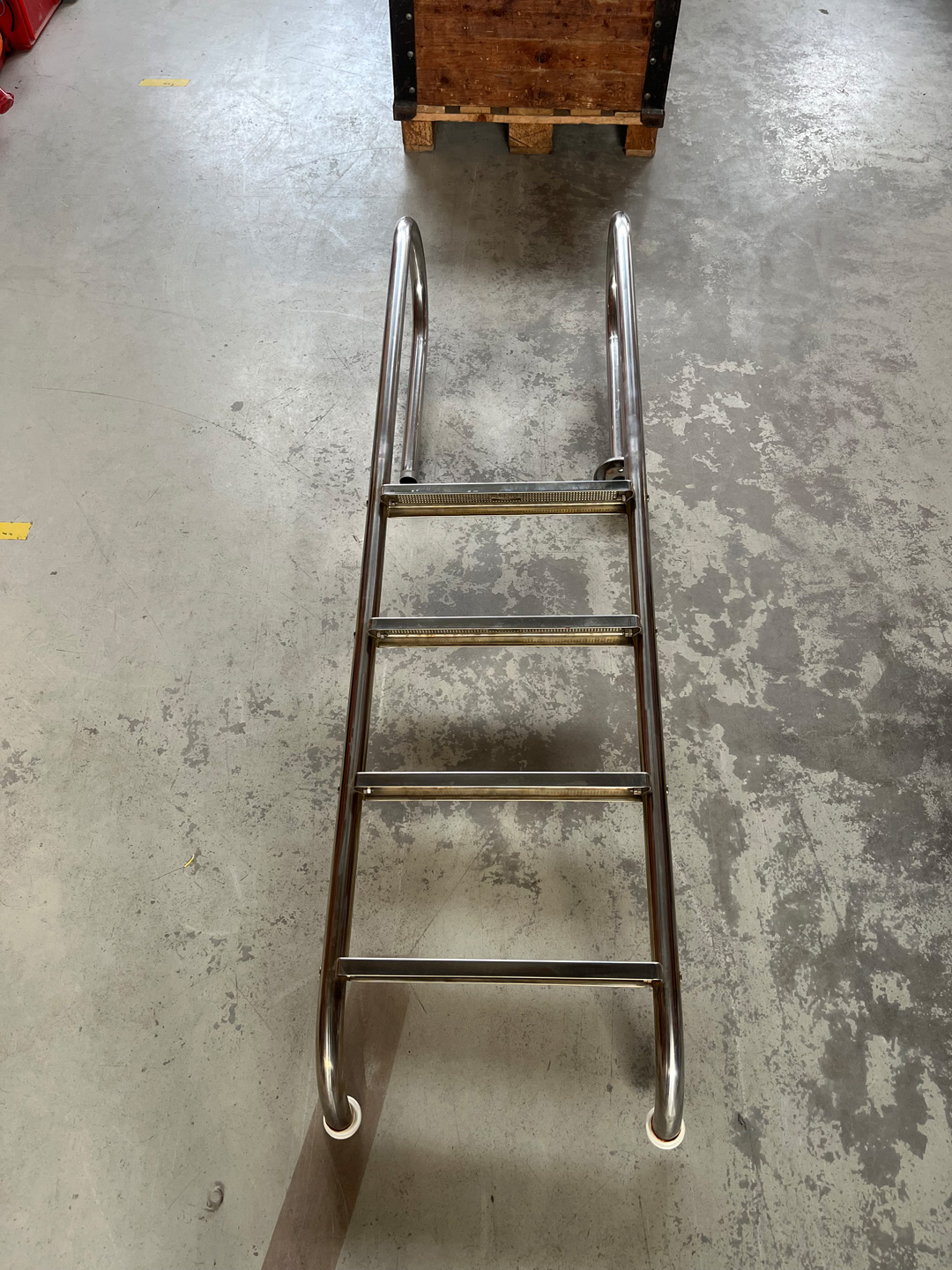 Edelstahlleiter