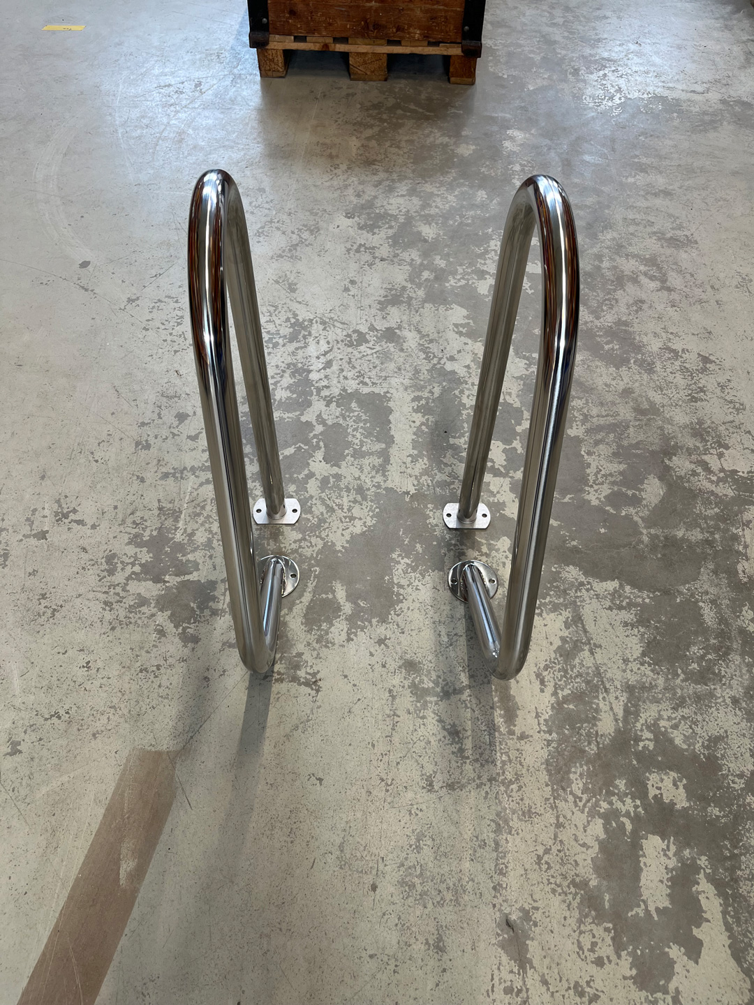 Griffbogen zu Edelstahlleiter Tina