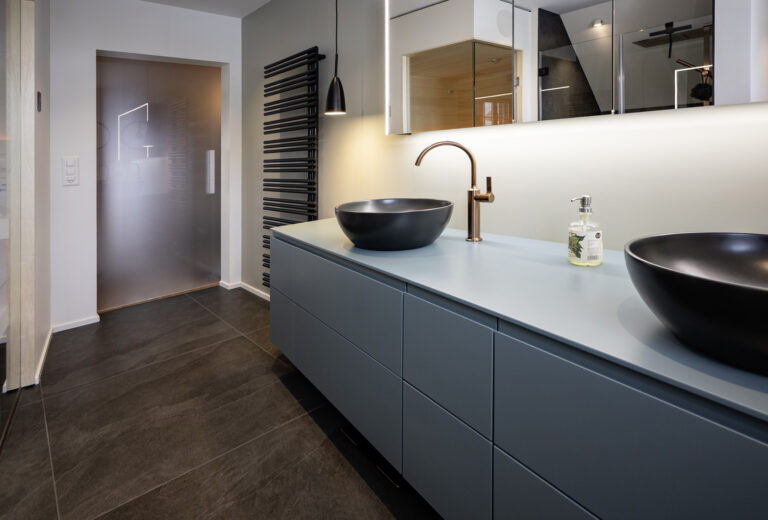 Badezimmer eines Kunden O.Jeker AG